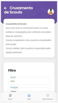 Mestre do Cartola - Dicas e An android App screenshot 1