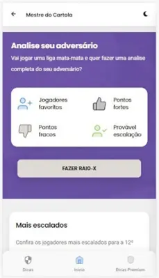 Mestre do Cartola - Dicas e An android App screenshot 4