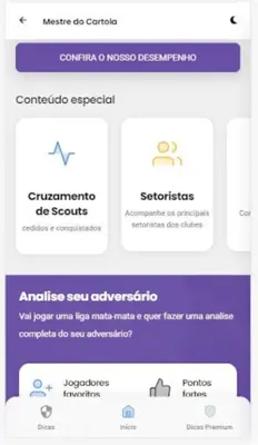 Mestre do Cartola - Dicas e An android App screenshot 5