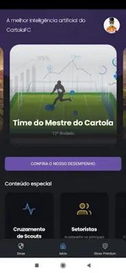 Mestre do Cartola - Dicas e An android App screenshot 6