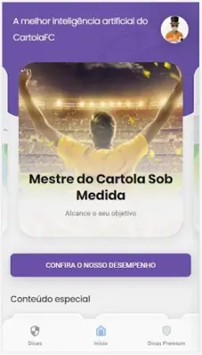 Mestre do Cartola - Dicas e An android App screenshot 7